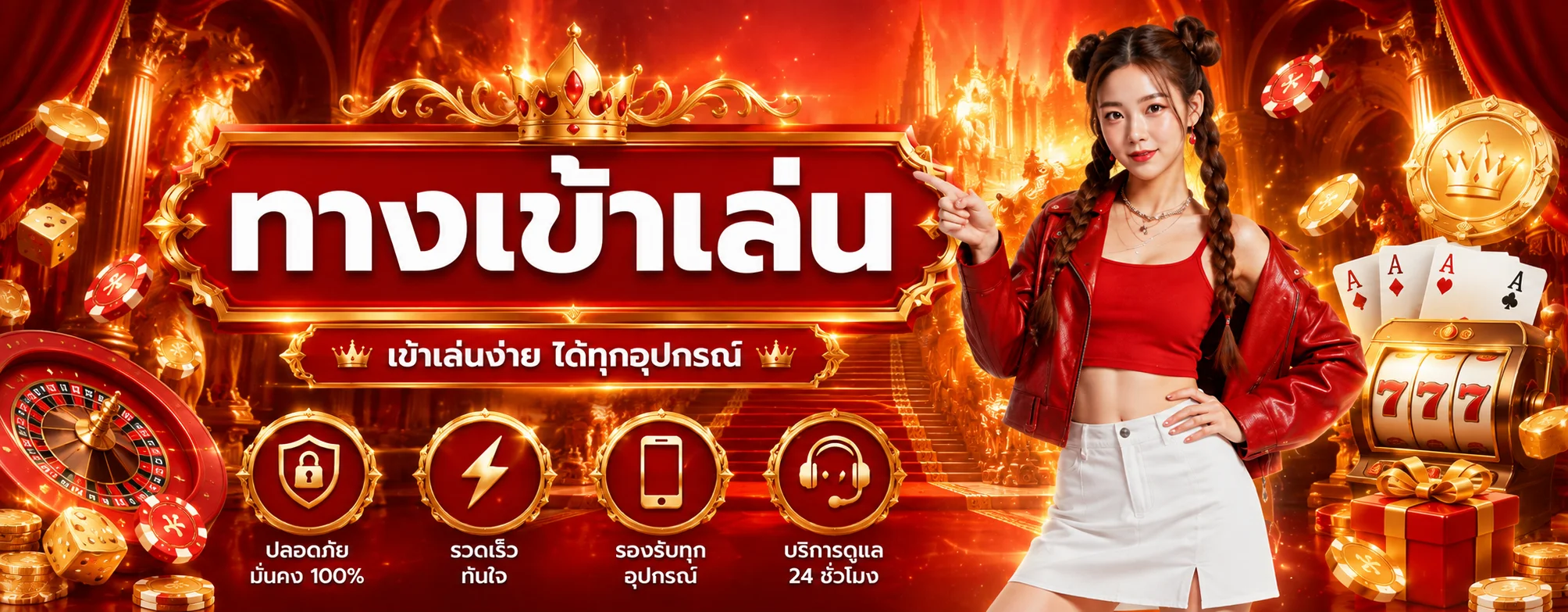 Scarlet คาสิโนออนไลน์ — สล็อต บาคาร่า บอล หวย ครบจบในที่เดียว